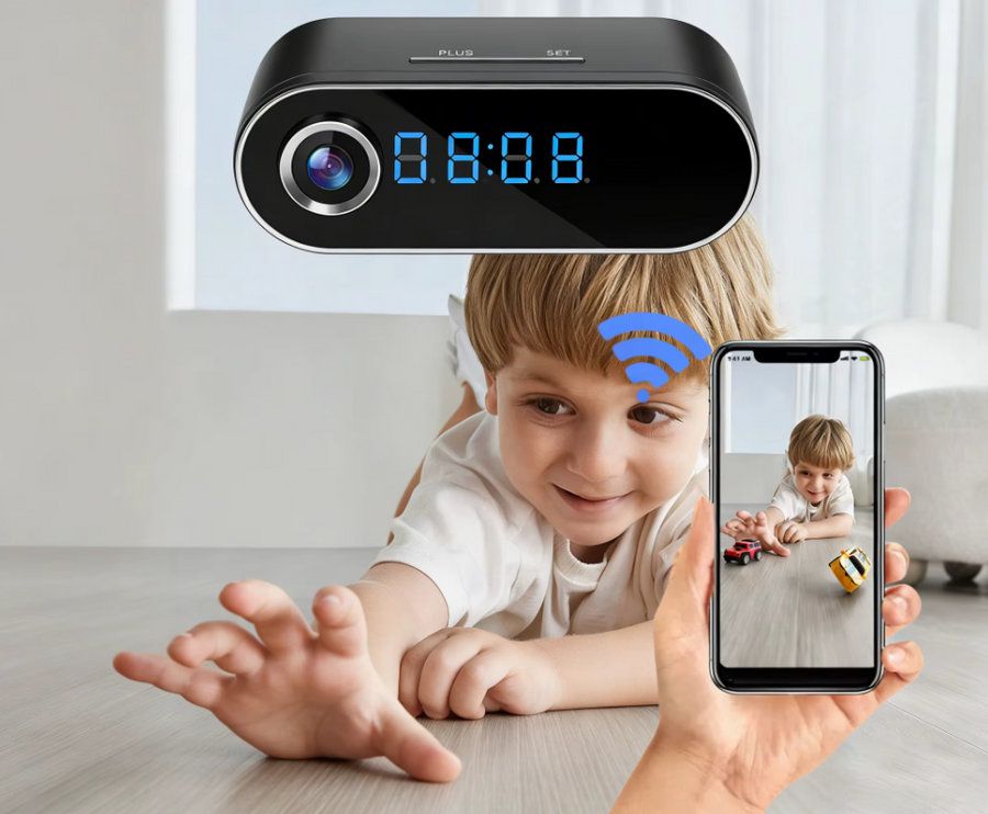 Discreet Digital Clock