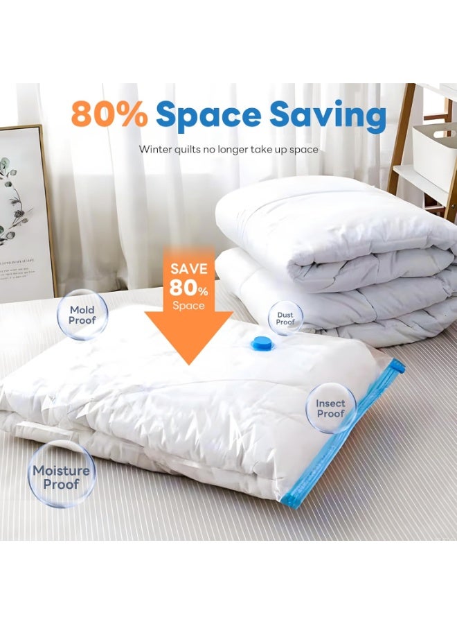 Vacuum Storage Bags with Hand Pump – Space-Saving Compression Bags for Clothes
